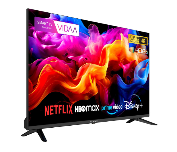 Telewizor Kiano Elegance 43" 4K Smart TV VIDAA Netflix. HBO, Prime - 1373225 - zdjęcie 2